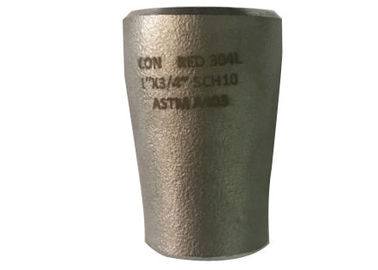 China SS 304 SCH10 que reducen el acero inoxidable de la instalación de tuberías de la soldadura de extremo concéntrico proveedor