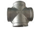 3/4&quot; tubería de acero inoxidable de la pulgada que cabe la cruz del diámetro interior del igual de la presión baja proveedor