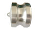 Tapón antipolvo del acoplamiento del camlock del acero inoxidable 304 con el hilo del bspt del bsp de DIN2999 ISO228 proveedor