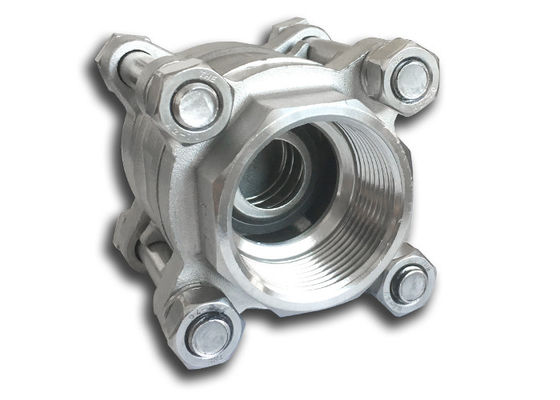 1-1/4 el” acero inoxidable 304 o 316 el bspp, bspt, npt roscó, válvula de control vertical PN63